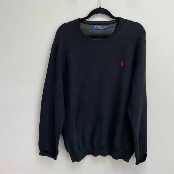 Ralph Lauren Other - Polo Ralph Lauren men’s sweater ribbed crew neck size xxl